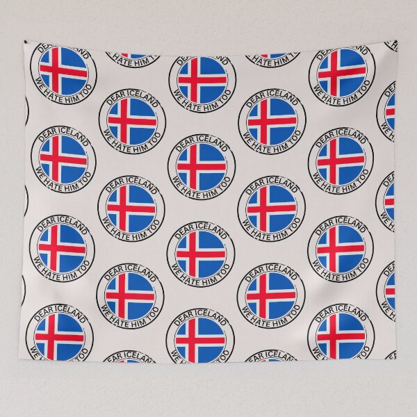 Item preview,  Support and stand with Greenland Denmark Dear Iceland we hate him too  designed and sold by erozzz.