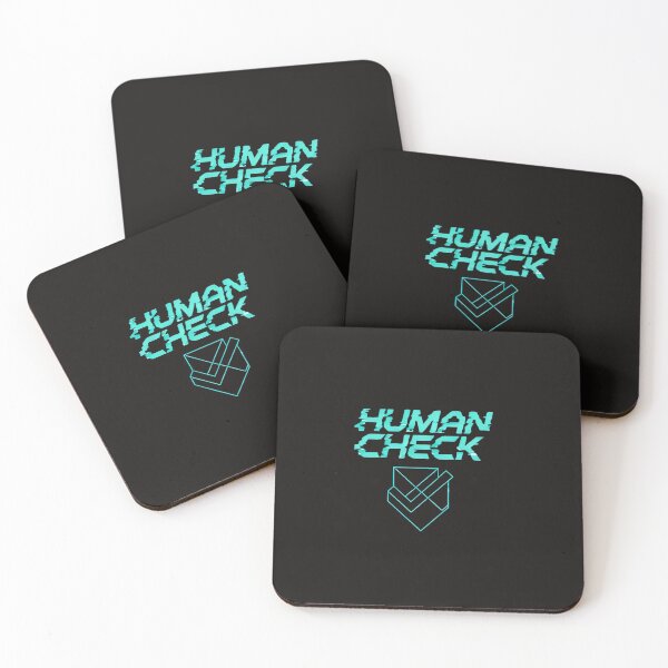 Item preview, Human Check // Glitch Aesthetic designed and sold by ghostinkprint.