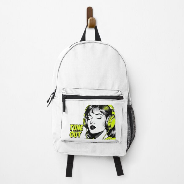 Item preview, Tune Out Neon Pop Art Headphones designed and sold by lorand-designs.
