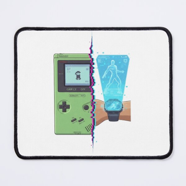Item preview, The Gamer’s Evolution – Retro Handheld to Futuristic Hologram Gaming Art designed and sold by Nara8.