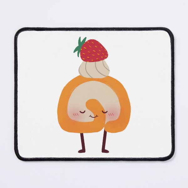Item preview, Strawberry Cream Roll Buddy designed and sold by Asutip.