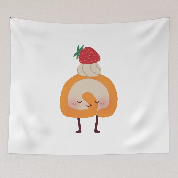 Item preview, Strawberry Cream Roll Buddy designed and sold by Asutip.