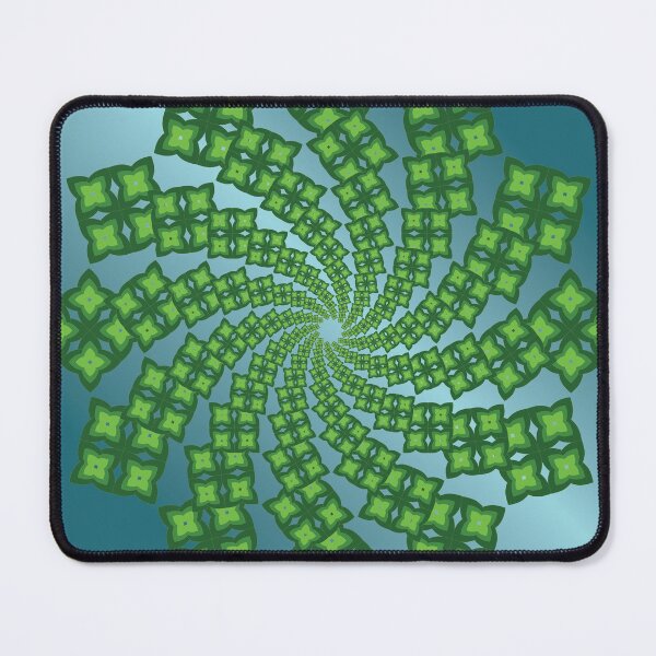 Item preview, Green Flow Mandala of Renewal designed and sold by OIL Pattern Design .
