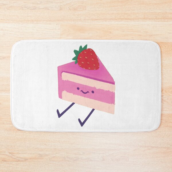 Item preview, Happy Strawberry Cake Slice designed and sold by Asutip.