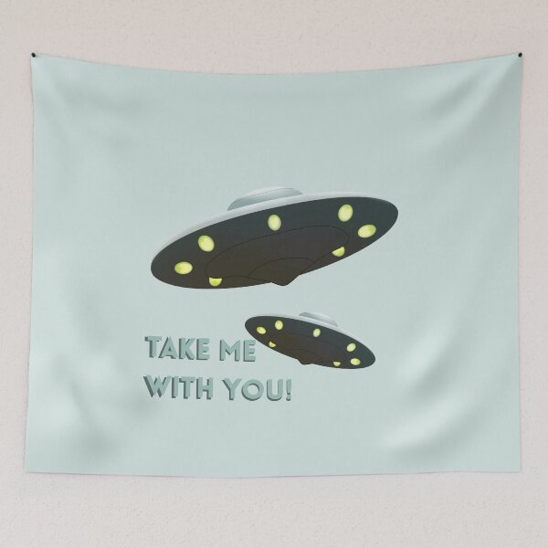 Item preview, Take me with you! designed and sold by StrangerThreads.