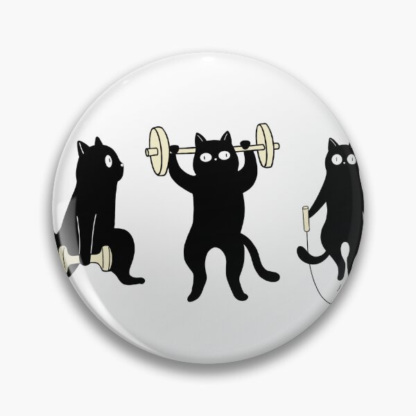 Item preview, Workout Cats – Gym Fitness Kitties designed and sold by funjaan.
