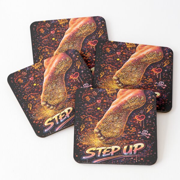 Item preview, Street art Step up Gold foot designed and sold by Natart1004.