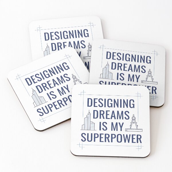 Item preview, Designing Dreams Is My Superpower T-Shirt – Architect Creative Design Tee designed and sold by Muzgle.