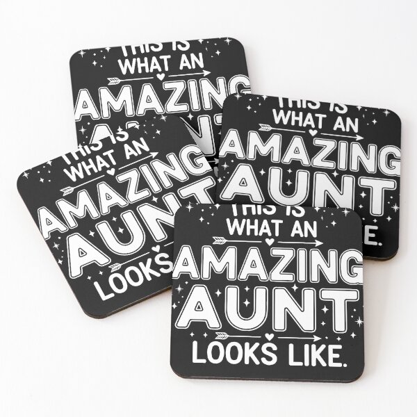 Item preview, What an Amazing Aunt Looks Like – Funny Aunt Quote designed and sold by viectory.