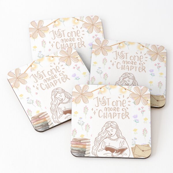 Item preview, Just One More Chapter designed and sold by Lylee-Shop.