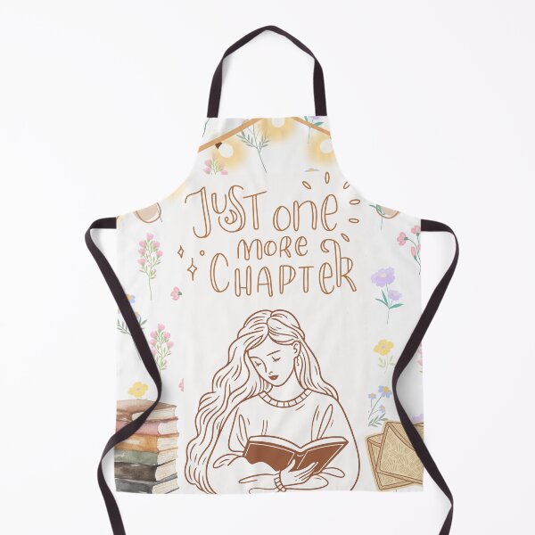 Item preview, Just One More Chapter designed and sold by Lylee-Shop.
