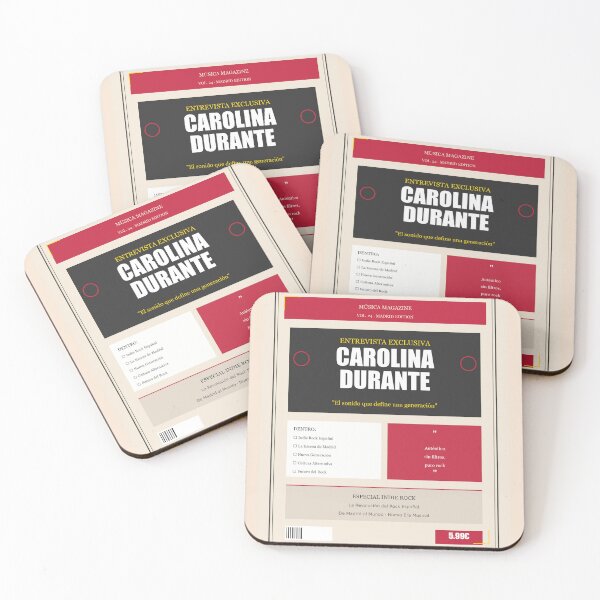 Item preview, Vintage Music Magazine Carolina Durante Spanish Indie Rock designed and sold by HerrArqan ⭐️⭐️⭐️⭐️.