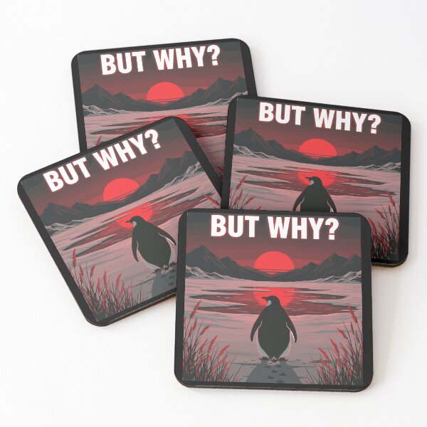 Item preview,  Penguin But Why?  designed and sold by BazStudiodesign.