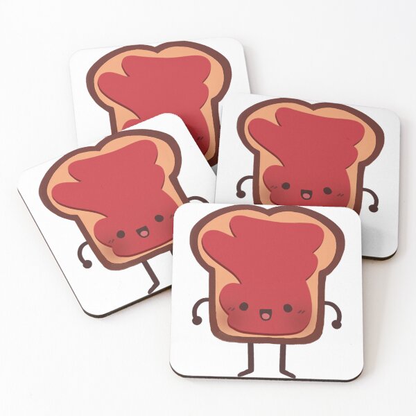 Item preview, Happy Jam Toast designed and sold by Asutip.