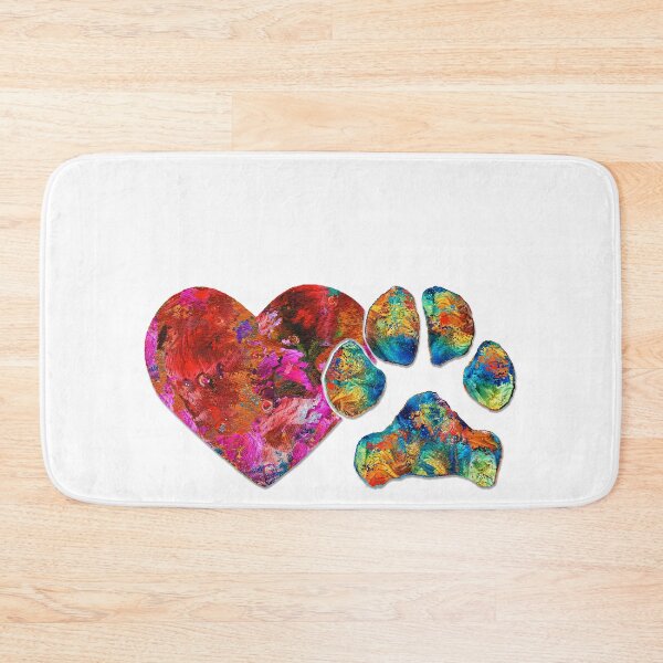 Item preview, My Dog I Will See You Again Colorful Memorial Art designed and sold by Sharon Cummings Art.