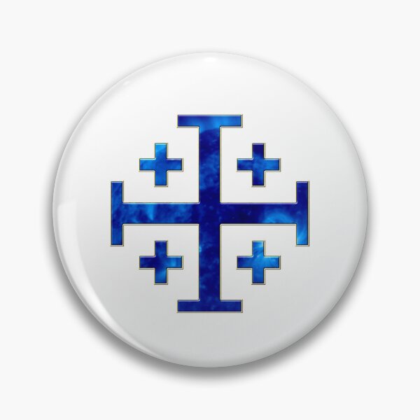 Item preview, Cosmic Jerusalem Cross Nebula Symbol designed and sold by PatriotFoundry.