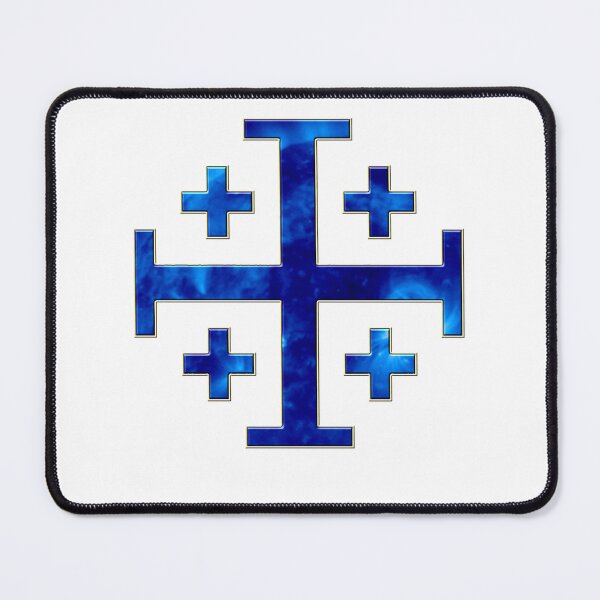 Item preview, Cosmic Jerusalem Cross Nebula Symbol designed and sold by PatriotFoundry.