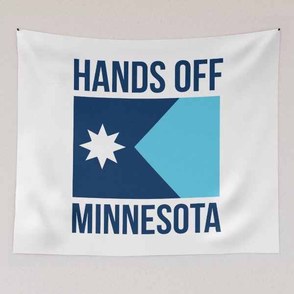 Item preview, Hands off Minnesota.  designed and sold by Rachel the Artist .