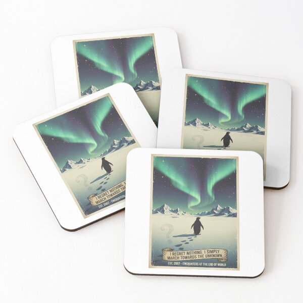 Item preview, The Nihilist Penguin - March Towards the Unknown designed and sold by MarElfArtelier.