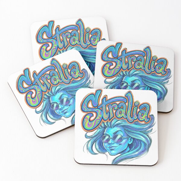Item preview, Australia Psychedelic Free Spirit Art designed and sold by JaaGo PopLab.