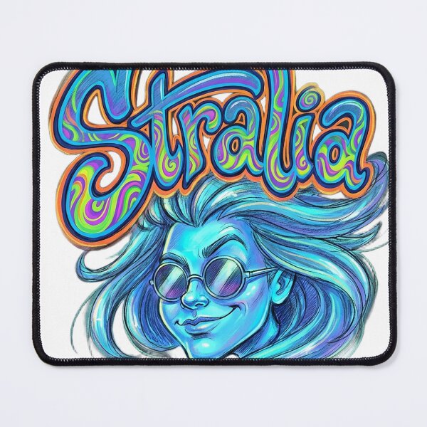 Item preview, Australia Psychedelic Free Spirit Art designed and sold by JaaGo PopLab.