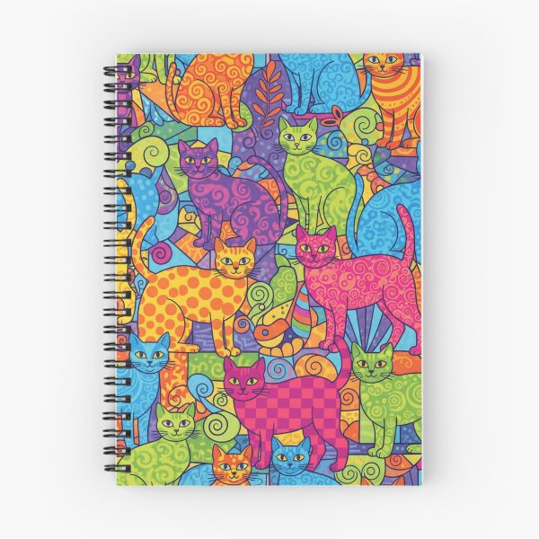 Item preview, Cosmic Cats: An Explosion of Color and Whiskers designed and sold by Opps-diseño.