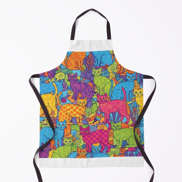 Item preview, Cosmic Cats: An Explosion of Color and Whiskers designed and sold by Opps-diseño.
