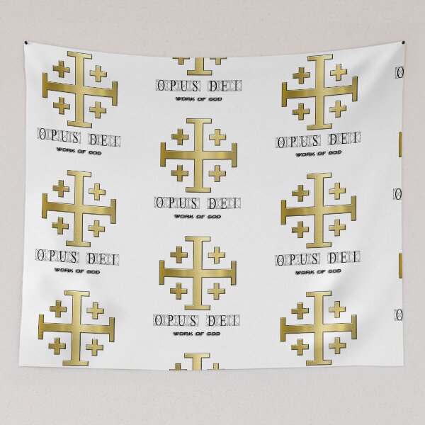 Item preview, Golden Jerusalem Cross Luxe Emblem designed and sold by PatriotFoundry.