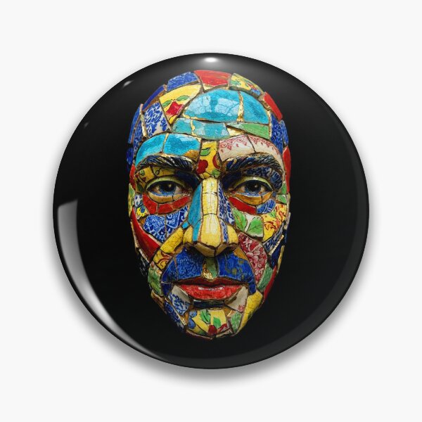 Item preview, China face on black designed and sold by TerenceLacey.