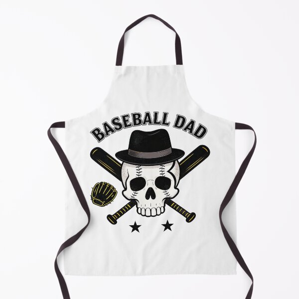Item preview, Baseball Dad Skull Vintage Sports Design designed and sold by truongloc246.
