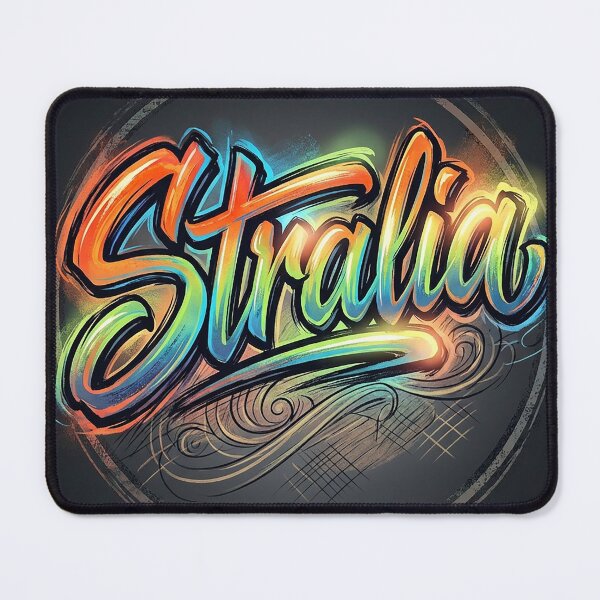 Item preview, Australia Neon Street Typography Art designed and sold by JaaGo PopLab.