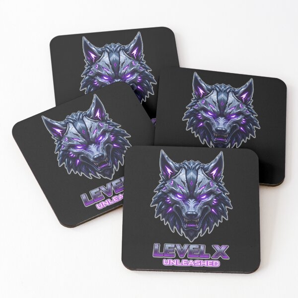 Item preview, Futuristic Metallic ALPHA Cyber Wolf designed and sold by Geralthewhite.