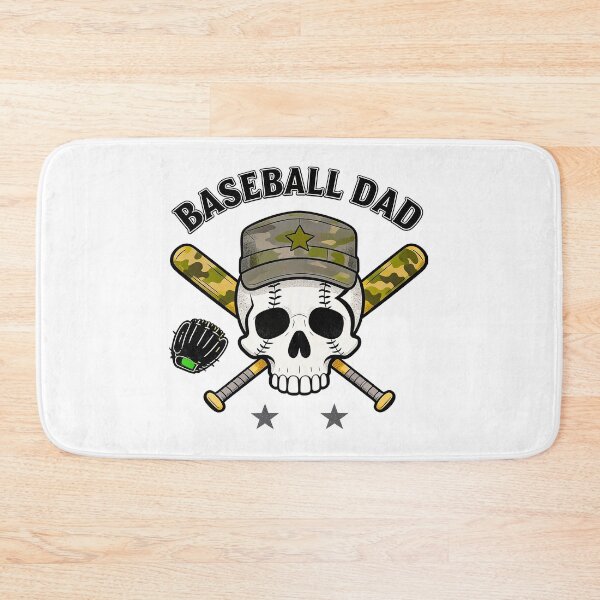 Item preview, Baseball Dad Skull Military Camo Sports Design designed and sold by truongloc246.