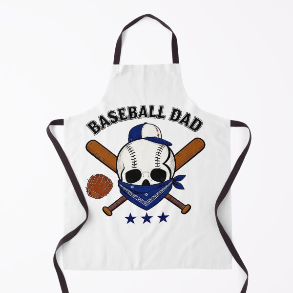 Item preview, Baseball Dad Skull Blue Bandana Vintage Sports Design designed and sold by truongloc246.