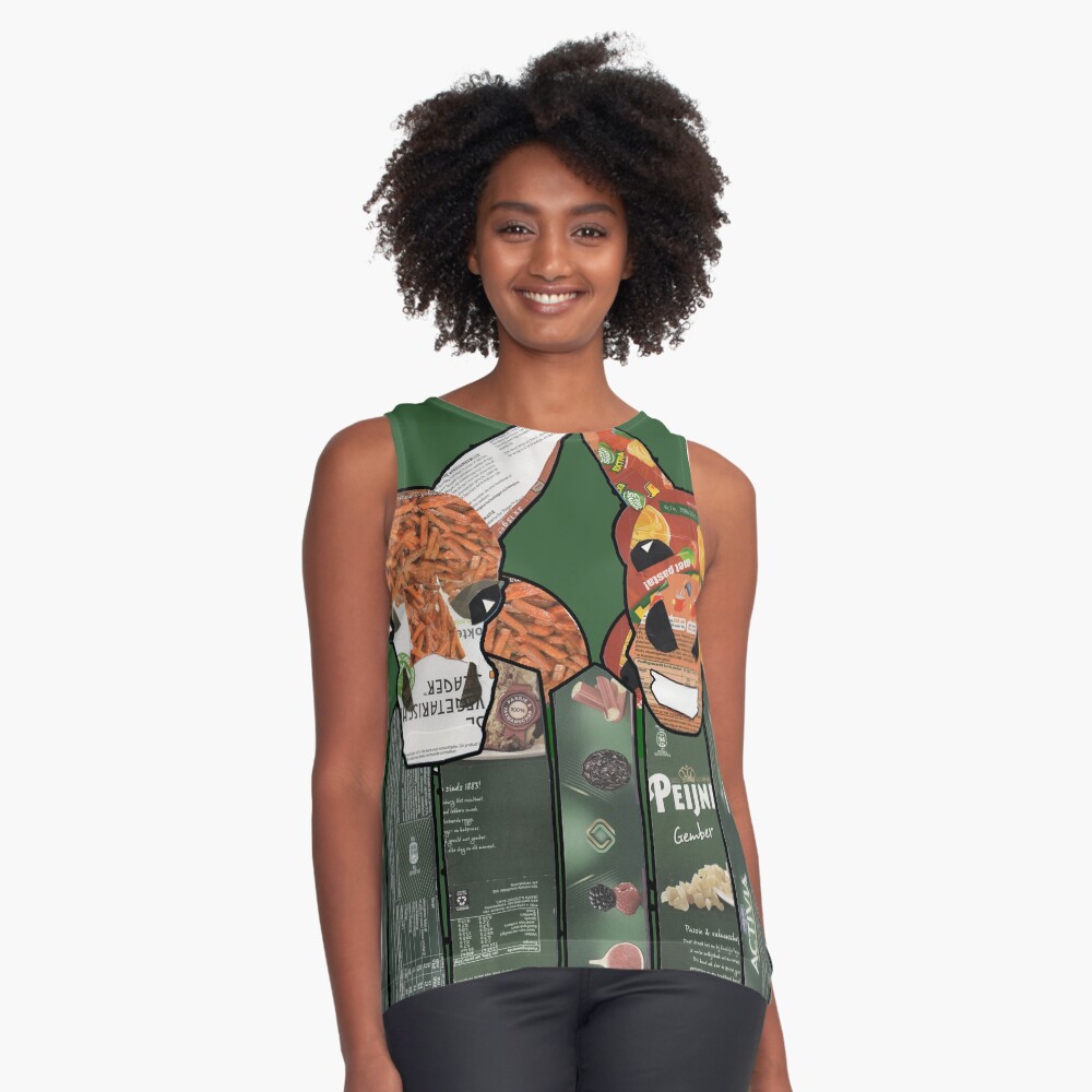 Item preview, Sleeveless Top designed and sold by Packeredo.