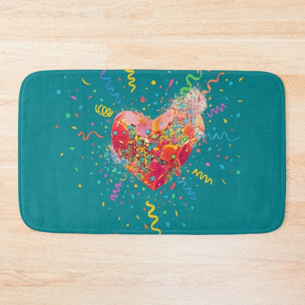 Item preview, Confetti Heart Explosion - Colorful Celebration Art designed and sold by Urban-InkStudio.