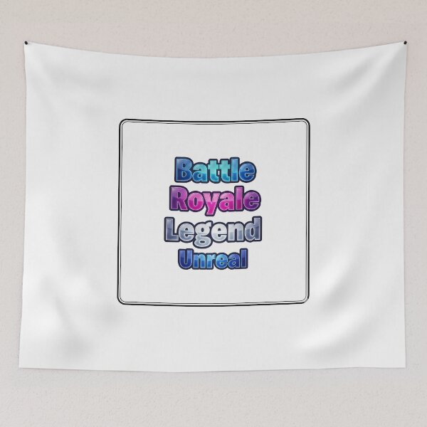 Item preview, Unreal Legend: Battle Royale Pro Gamer Design designed and sold by ghostinkprint.