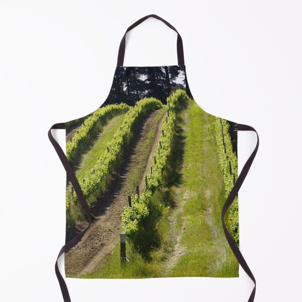 Item preview, Spring Vineyard Rows - Magpie Springs Shiraz Vines Awakening designed and sold by MagpieSprings.