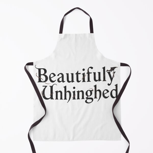 Item preview, Beautifully Unhinged — Dark Poetic Phrase with Gothic Undertones designed and sold by Mouraludia.