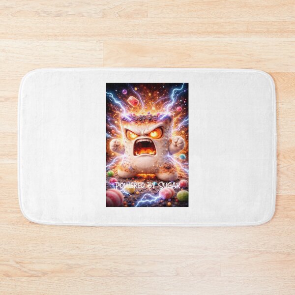 Item preview, Angry Marshmallow – Sugar Rush Rage designed and sold by DigiWoosh.