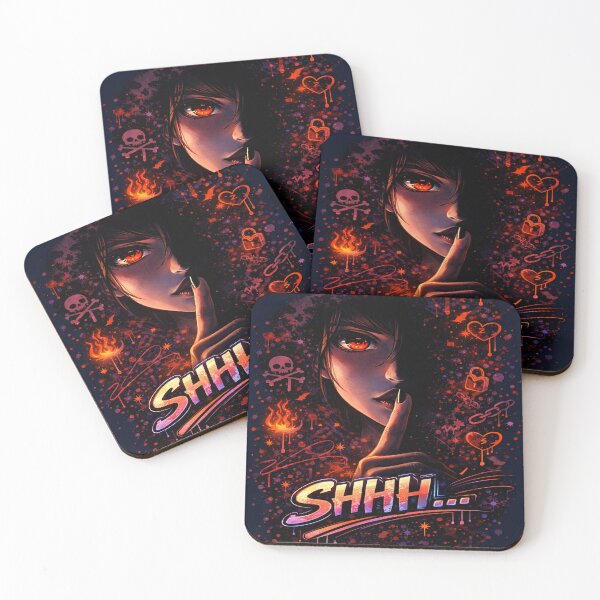 Item preview,  Dark girl  SHHH..anime art  designed and sold by Natart1004.