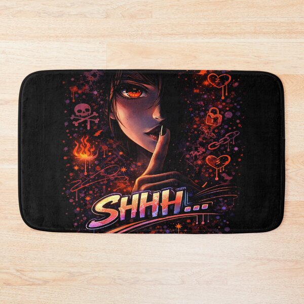 Item preview,  Dark girl  SHHH..anime art  designed and sold by Natart1004.