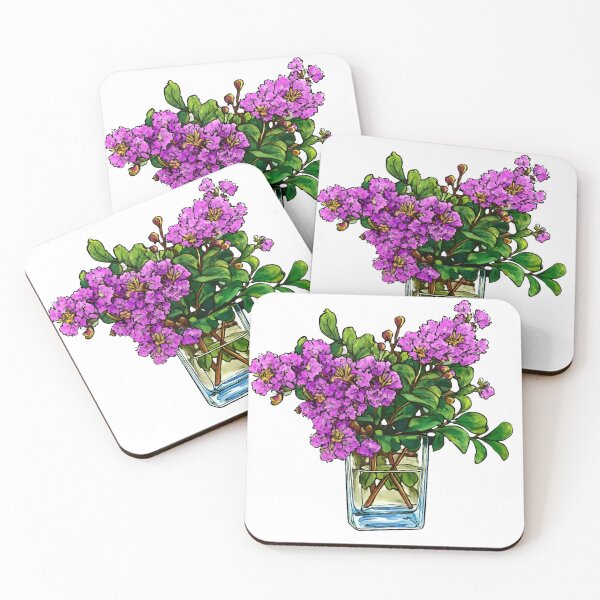 Item preview, Crepe Myrtle Fresh Flower Pick designed and sold by Juzzy72.