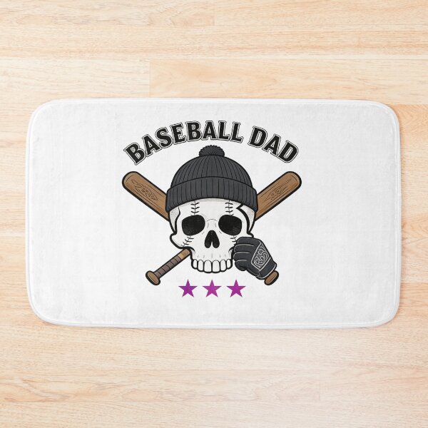 Item preview, Baseball Dad Skull Beanie Tough Vintage Sports Design designed and sold by truongloc246.