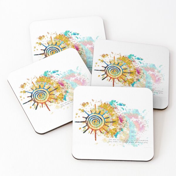 Item preview, Colorful Romantic Love Art - My Sunshine designed and sold by Sharon Cummings Art.