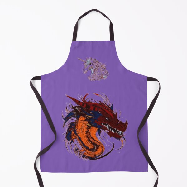 Item preview, The Mythic Bond: Celestial Unicorn and Fierce Dragon. designed and sold by PhantomArtStore.
