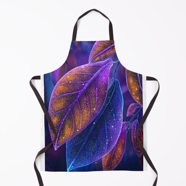 Item preview, Vibrant Neon Leaves in a Dreamlike Atmosphere designed and sold by Artessie.