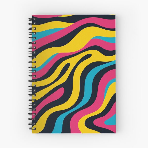 Item preview, Groovy Liquid Waves - Modern Abstract Pattern designed and sold by Urban-InkStudio.