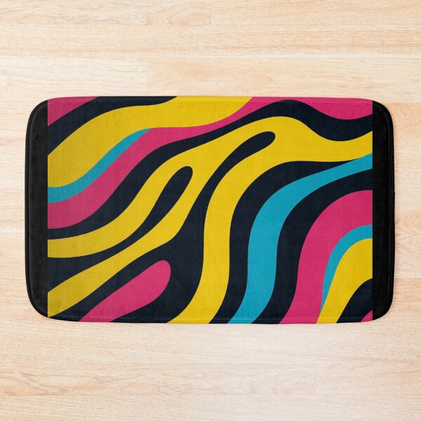 Item preview, Groovy Liquid Waves - Modern Abstract Pattern designed and sold by Urban-InkStudio.