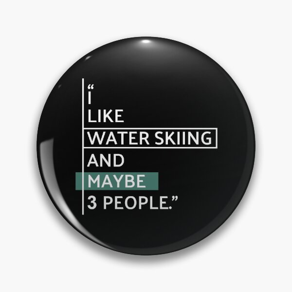 Item preview, I Like Water Skiing designed and sold by MaryAller.